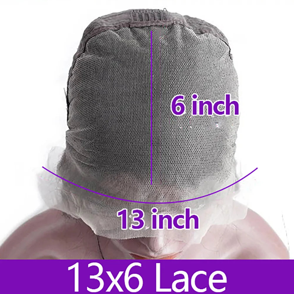 Burmese Curly Human Hair Wig Pre Plucked Glueless