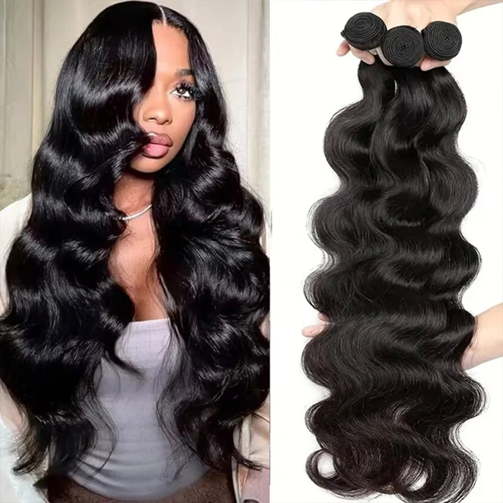 12A Body Wave Human Hair Bundles Brazilian Virgin