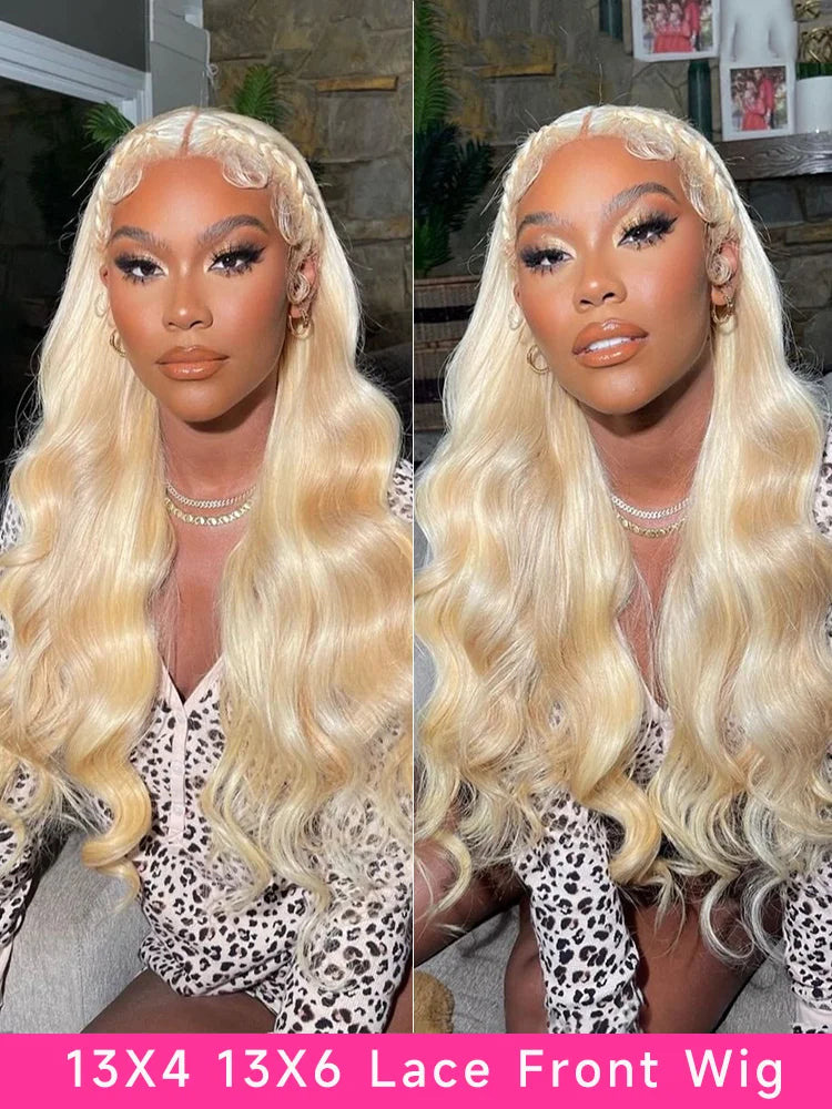 Lace Frontal Wig Lace Wig Honey Blonde Lace Front Wig Colored Human Hair